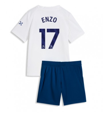 Manchester City Enzo Fernandez #17 Tredjetrøje Børn 2026-27 Kortærmet (+ Korte bukser)
